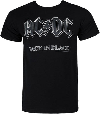 T-Shirt AC/DC Back in Black Large