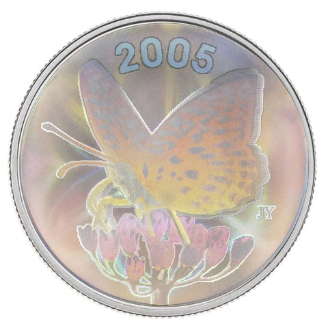 2005 50¢ Papillon Fritillaire