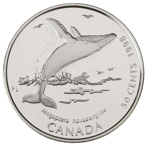 1998 Ens.50¢ Géants Des Océans