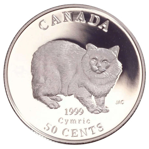 1999 Ens. 50¢ Chats Du Canada