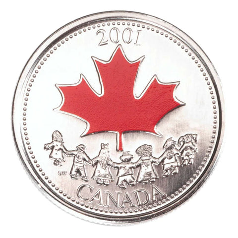 2001 25¢ The Canadian Spirit