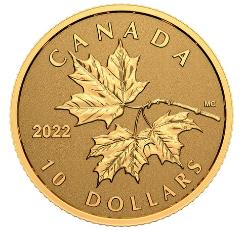 2022 10$ Éternelle Maple Leaf