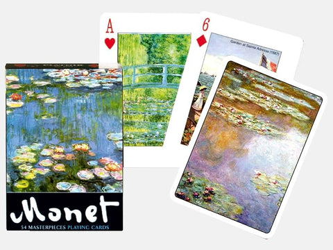 Playing Cards - Monet