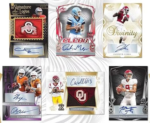 2023 Leaf Trinity Football Mega Box 