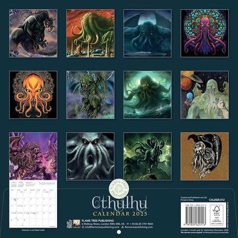 2025 Cthulhu Calendar