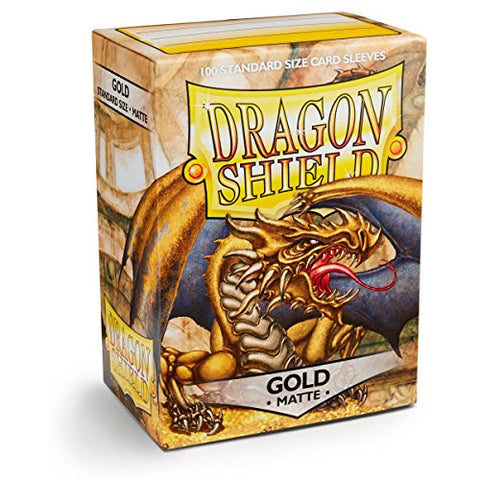 Dragon Shield Matte Gold