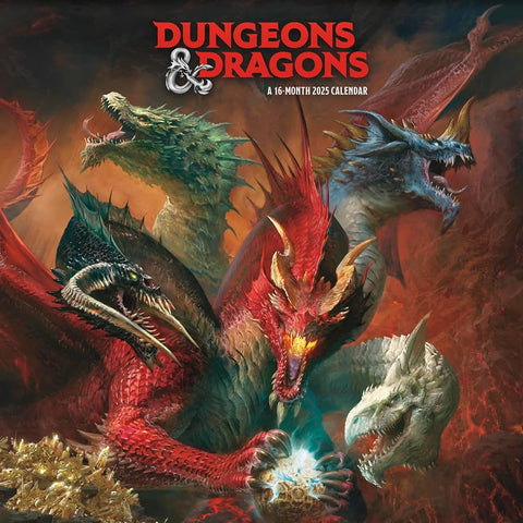 Calendrier 2025 - Dungeons & Dragons