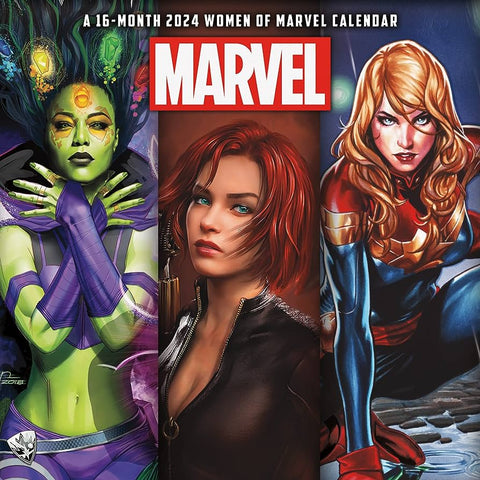 Calendrier 2024 - Femmes de Marvel