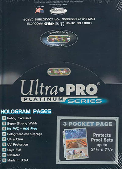 Ultra Pro Boite 3 Pochettes