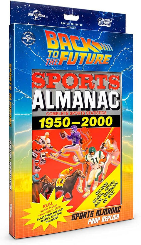 BTTF SPORT ALMANAC 1950-2000 PROP REPLICA