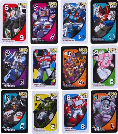 Uno Flip - Transformers