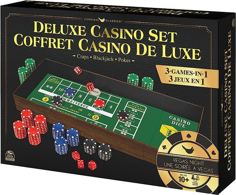 Coffret Casino Deluxe 3 En 1