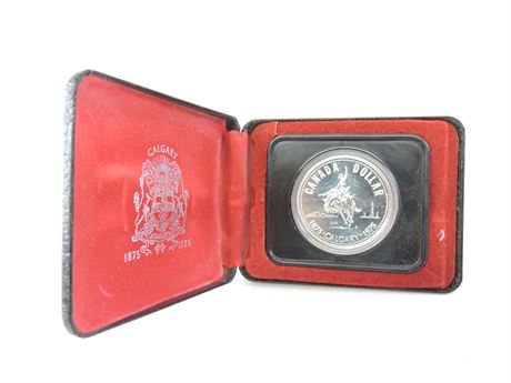 1975 1$ Centenaire De Calgary