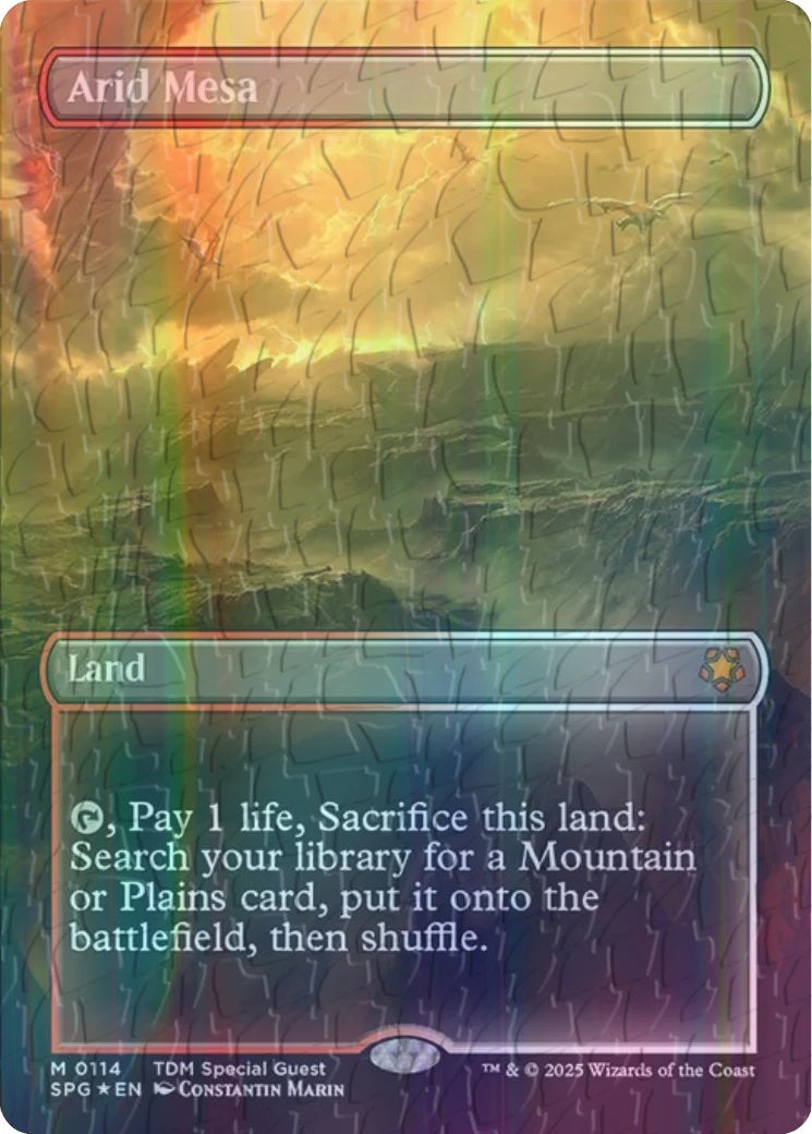 Arid Mesa - Dragonscale Foil - Near Mint #114 Special Guest