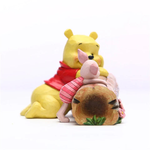 DSTRA Pooh & Piglet On Log