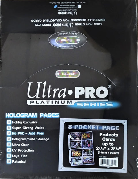 Ultra Pro 8 Pochettes - Boîte de 100