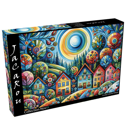PZ1000 Adorable Village Coloré