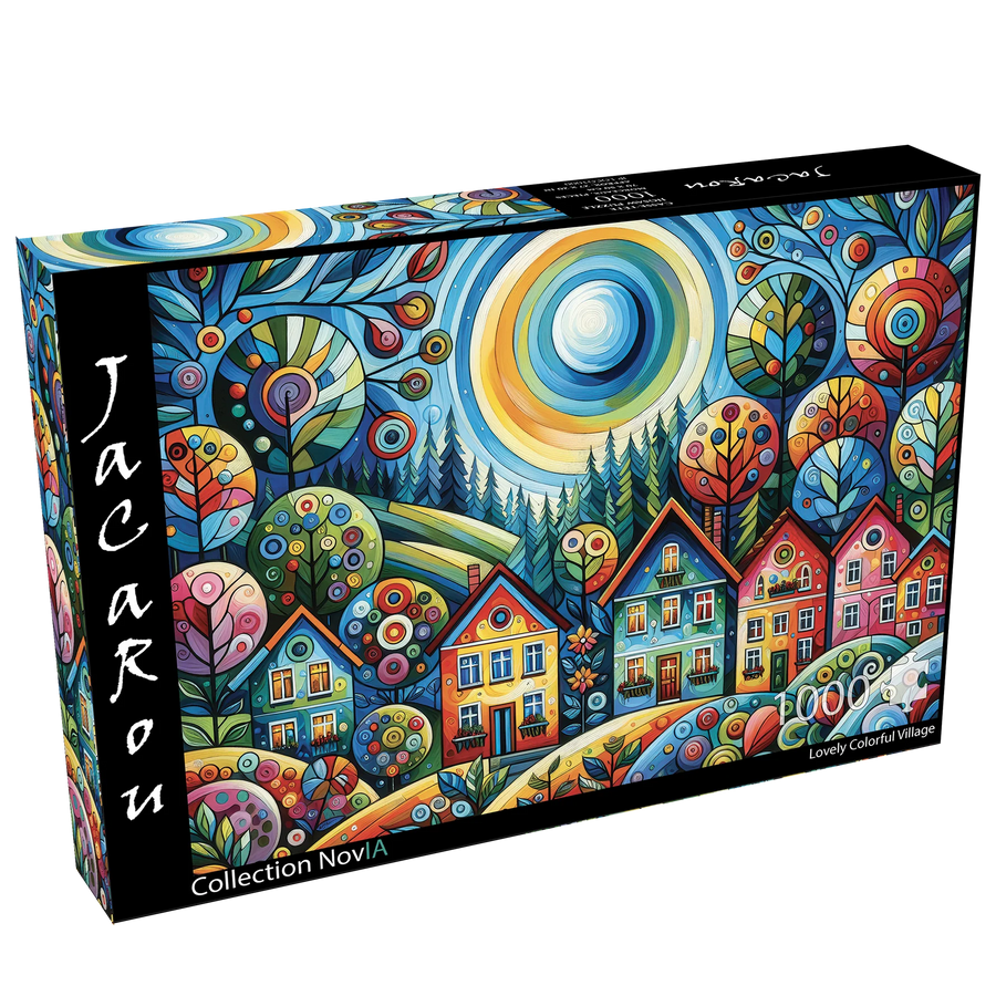 PZ1000 Adorable Village Coloré
