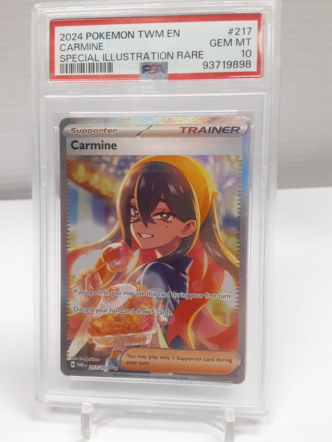 Carmine 217/167 PSA Gem 10 TWM 