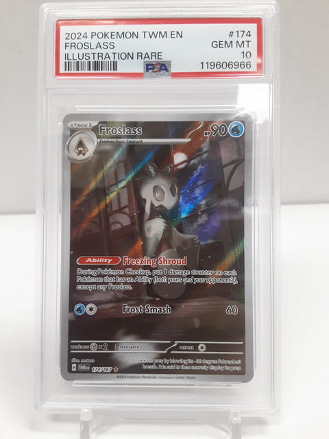 Froslass 174/167 PSA Gem 10 TWM