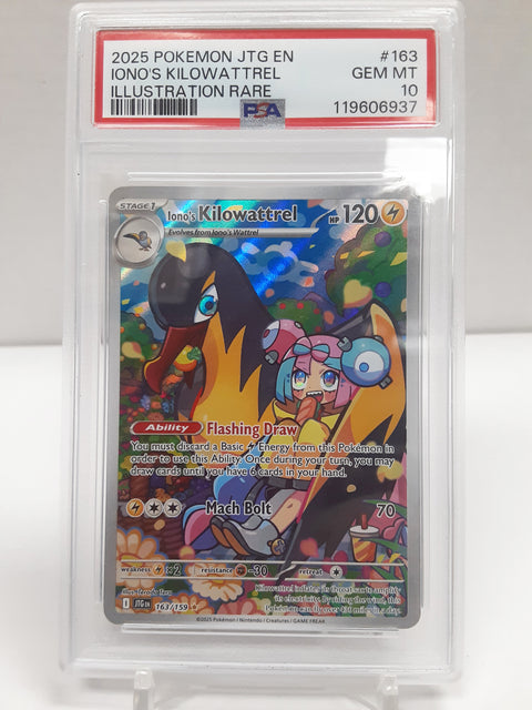 Kilowattrel avec Iono 163/159 JTG PSA Gem 10