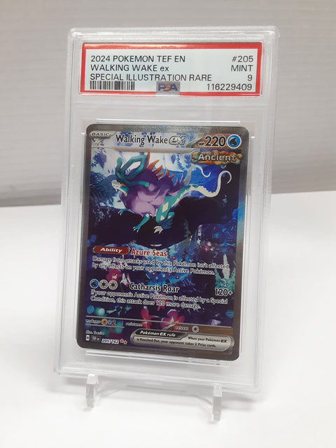 Walking Wake Ex 205/162 PSA Mint 9 TEF 