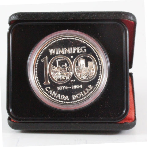 1974 1$ Centenaire De Winnipeg