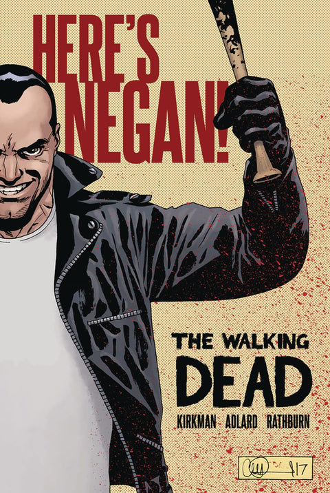 Walking Dead - Here's Negan Hard Cover 