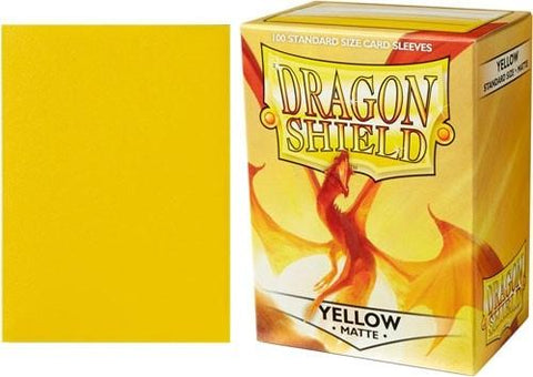 Dragon Shield Matte Yellow