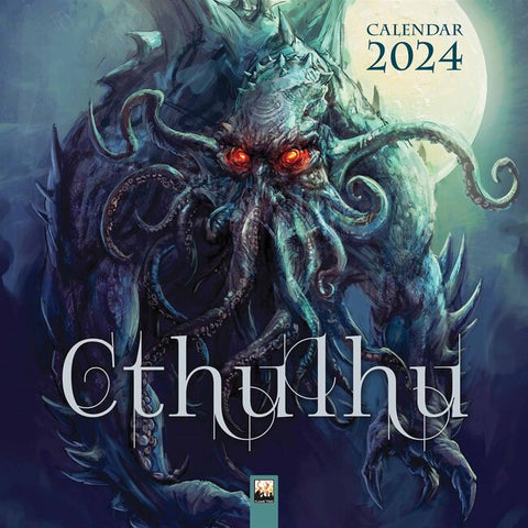 2024 Calendar - Cthulhu