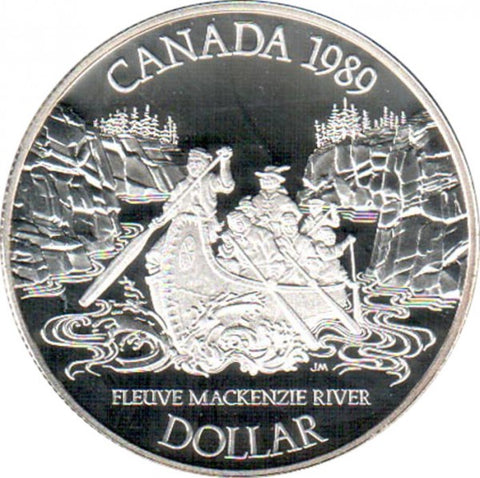 1989 1$ PR Riviere Mackenzie