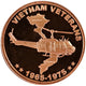 1Oz En Cuivre-Vietnam Veterans