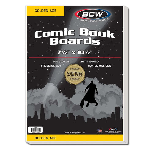 Cardboard Comic BCW Golden Age