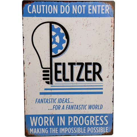 Metal Sign - Peltzer Works 