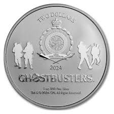 2024 1 Oz Ghostbuster No Ghost Logo