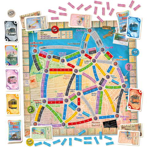 Les Aventuriers Du Rail - San Francisco