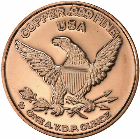 1 Oz Copper-USS Constitution