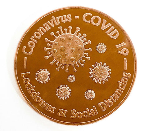 1 Oz Copper-Coronavirus