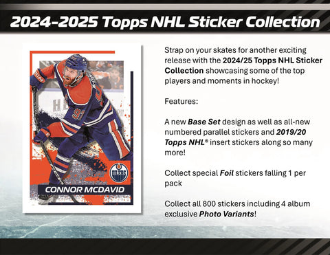 2024-25 Topps NHL Sticker